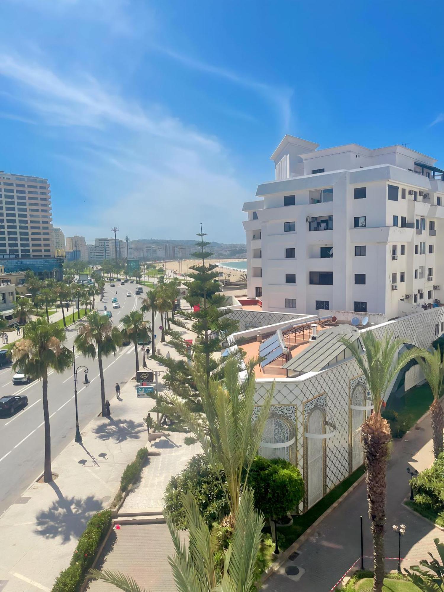 Appartement En Bord De Mer Tangier Bagian luar foto