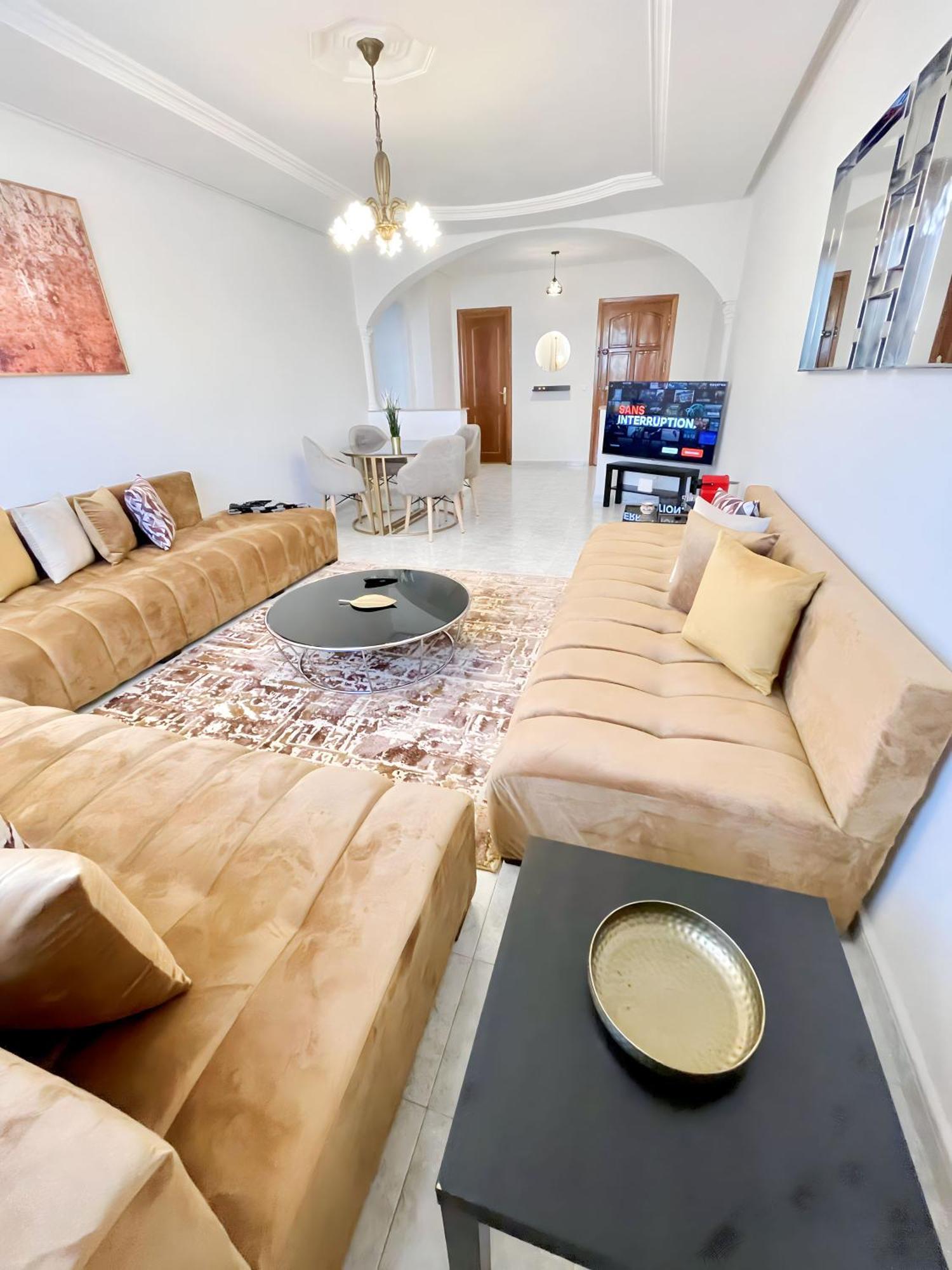 Appartement En Bord De Mer Tangier Bagian luar foto